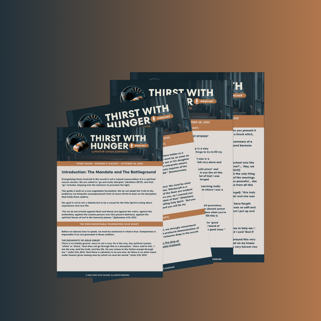 TWH Pod Ep 2 Study Guide: Caught: Evangelizing the Occult