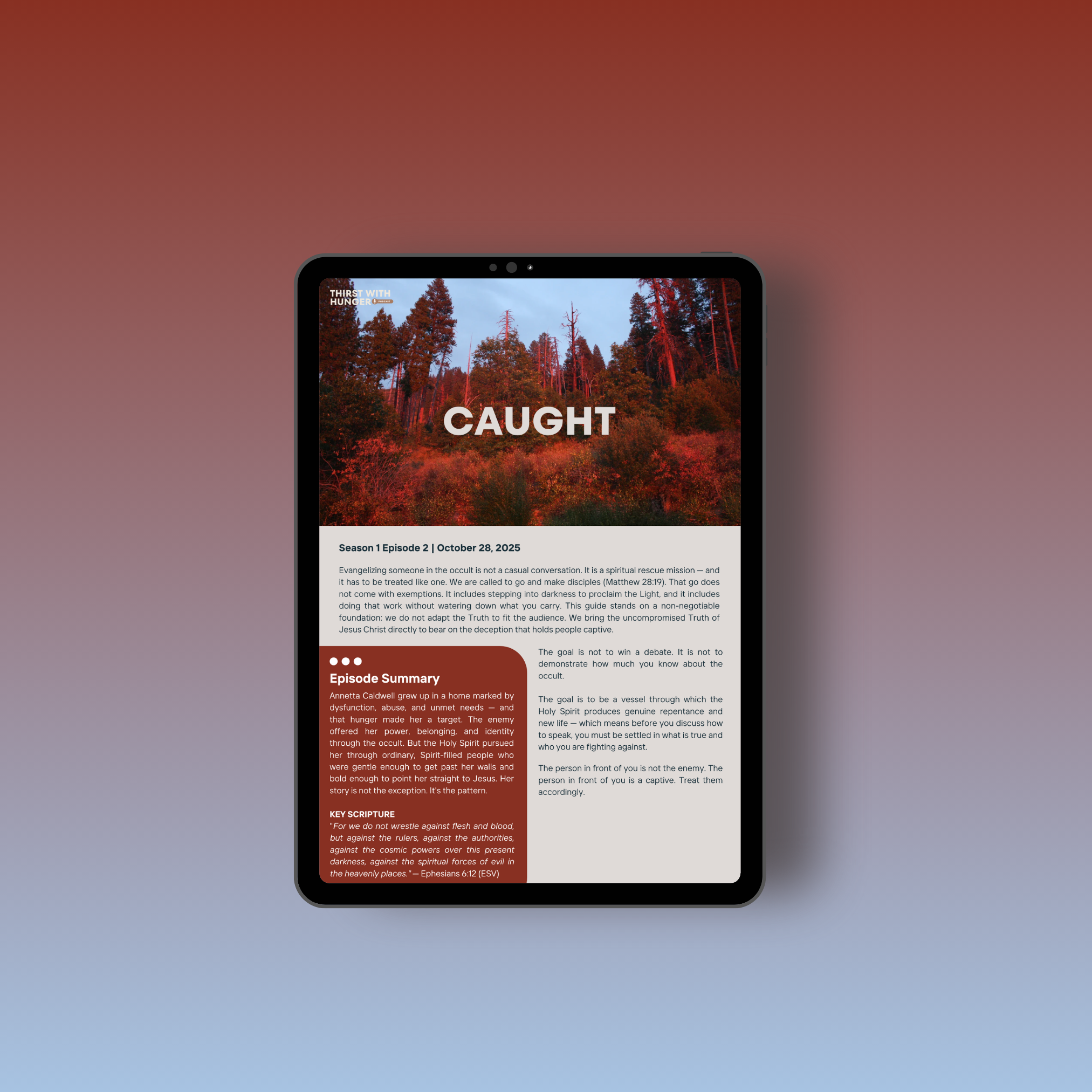 TWH Pod Ep 2 Study Guide: Caught: Evangelizing the Occult